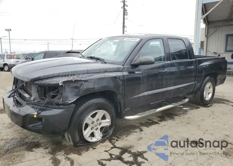 2009 Dodge Dakota Sxt z USA, uszkodzony, nr VIN 1D7HE38K79S736906